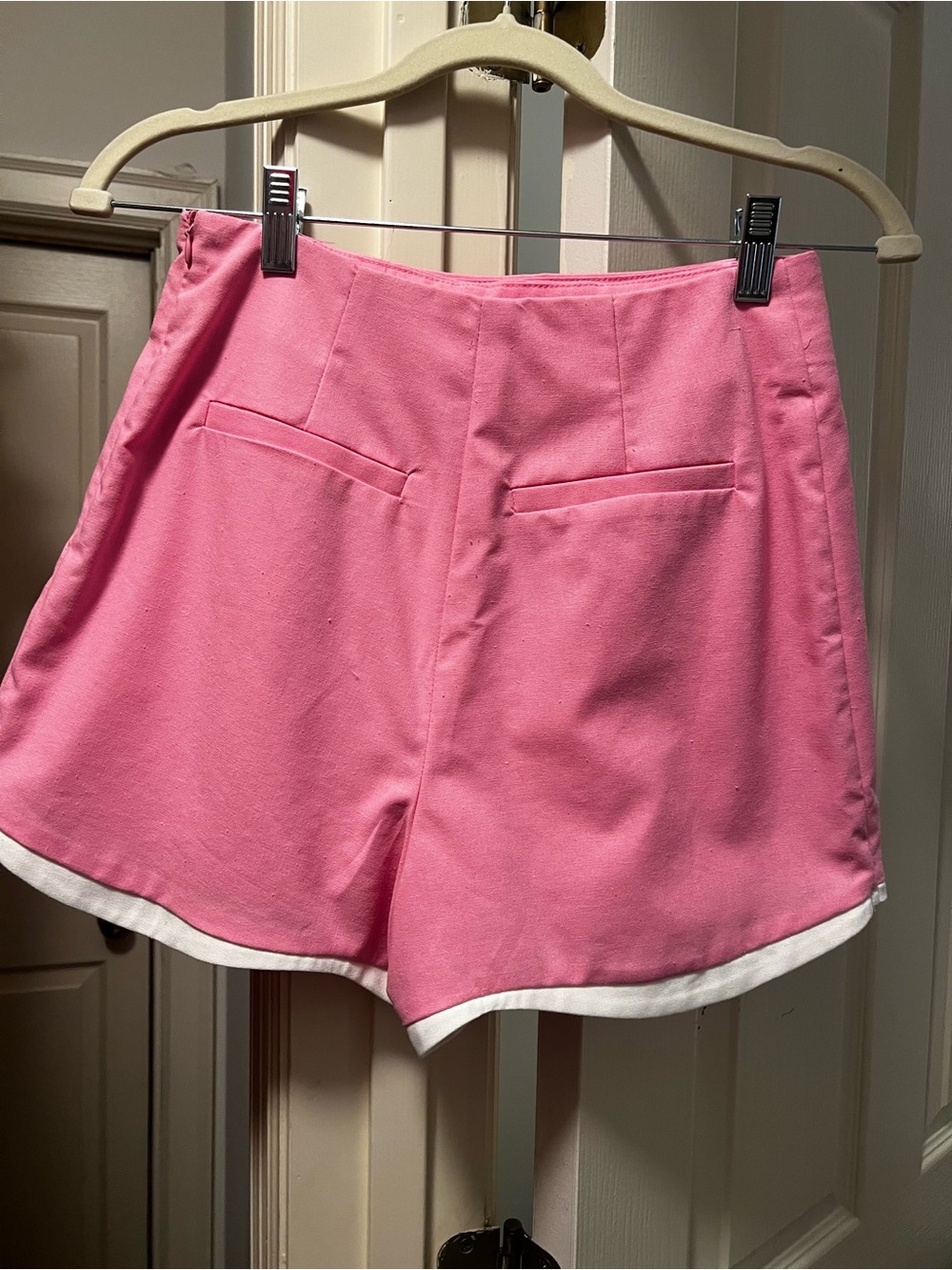 Pink Ruffle-Trim Women’s Skort - Picture 2 of 3